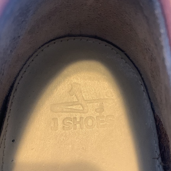 J Shoes "Thames" Men's Brown Leather Comfy Slip On Loafers Size 10.5 - Picture 11 of 12